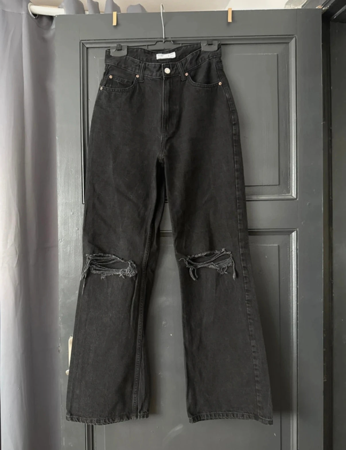 Jean taille haute Bershka